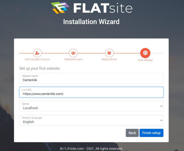 flatsite 5 WordPress