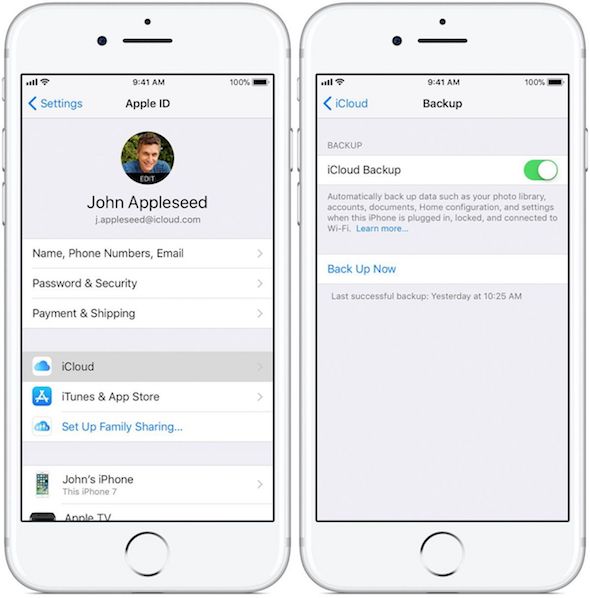 keamanan smartphone aktifkan icloud backup ios