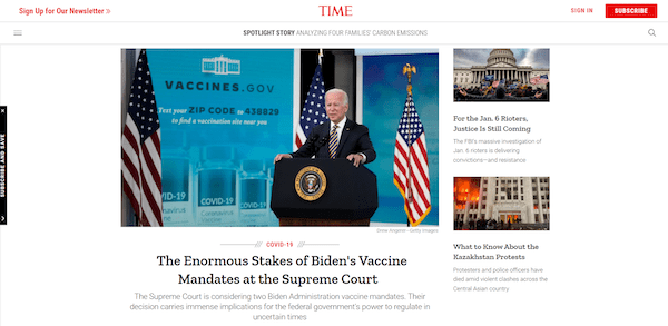 Time WordPress