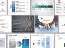 SlideUplift template presentasi