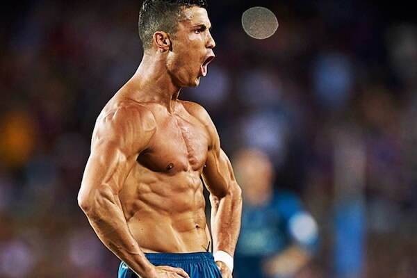 Tubuh Christiano Ronaldo