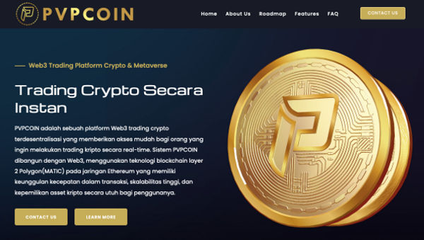 PVPCOIN web3 trading