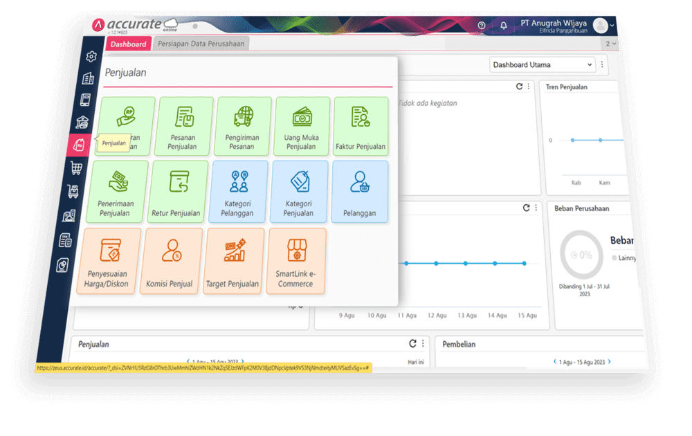 maksimalkan potensi bisnis dengan fitur accurate online